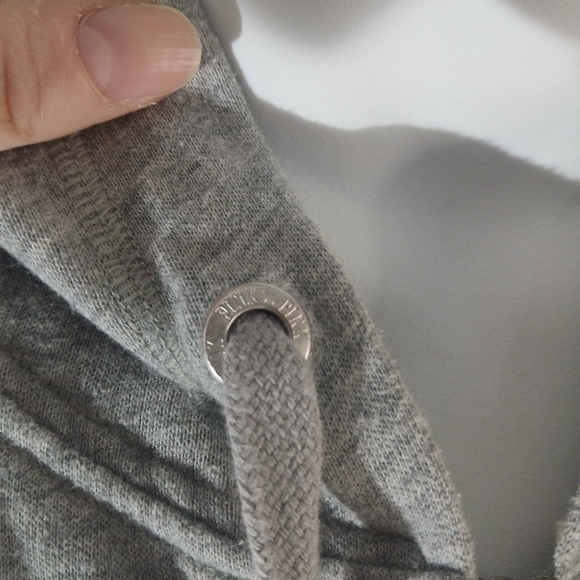 VS PINK Bling Hawaii Hoodie Full Zip with Large Pink Hibiscus GORGEOUS - Picture 9 of 11